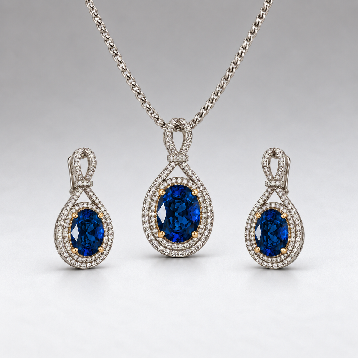 Sapphire Allure Set
