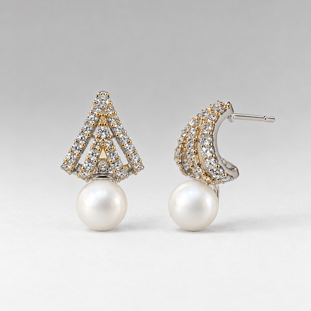 Pearl Triangle Drops
