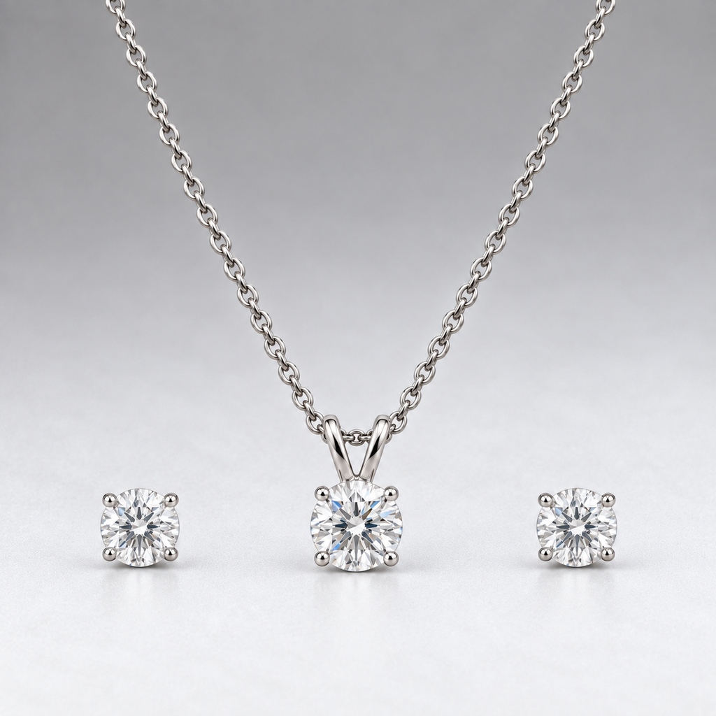Classic Moissanite Set