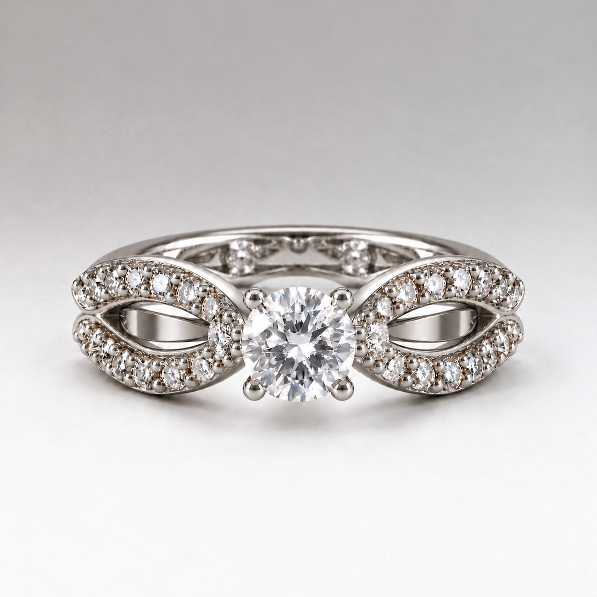 Celeste Infinity Ring